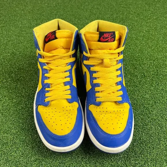 Nike Air Jordan 1 Retro High OG Reverse Laney Varsity Maize Sneakers 9.5 - Picture 1 of 5